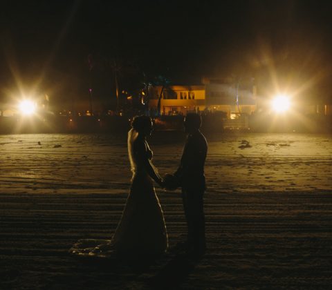 boda en acapulco - retratos nocturnos