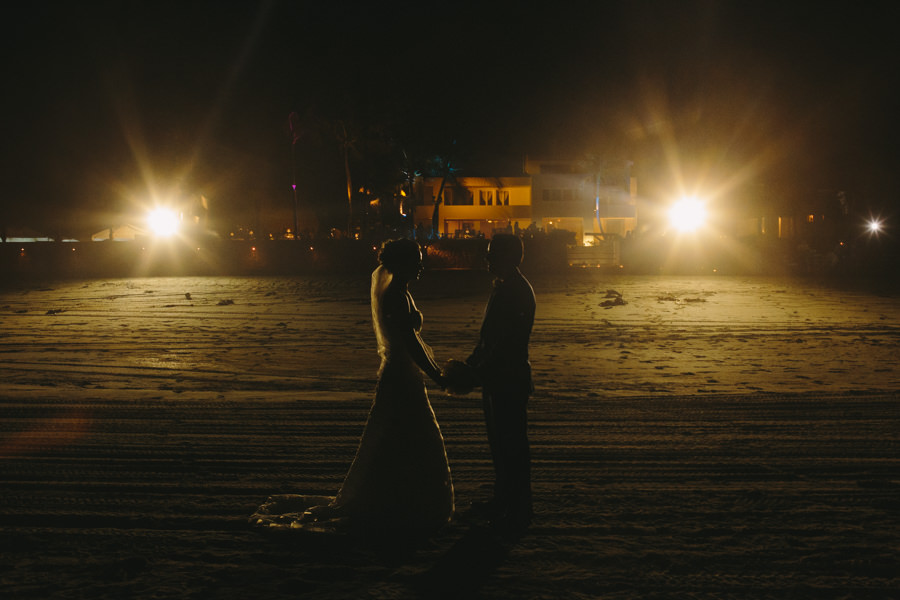 boda en acapulco - retratos nocturnos